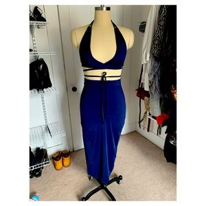 Navy 2Piece top/bottom summer outfit